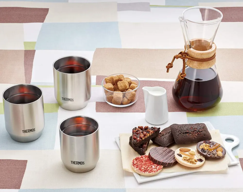 THERMOS 真空断熱カップ JDH-360P ステンレス 360mL × 2